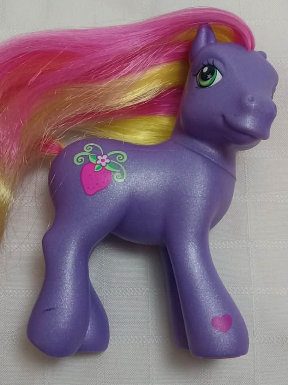 G3 Hasbro My Little Pony BUMBLEBERRY Super Pretty Purple